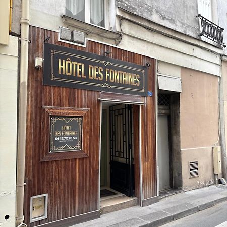 Hotel Des Fontaines Parigi Esterno foto