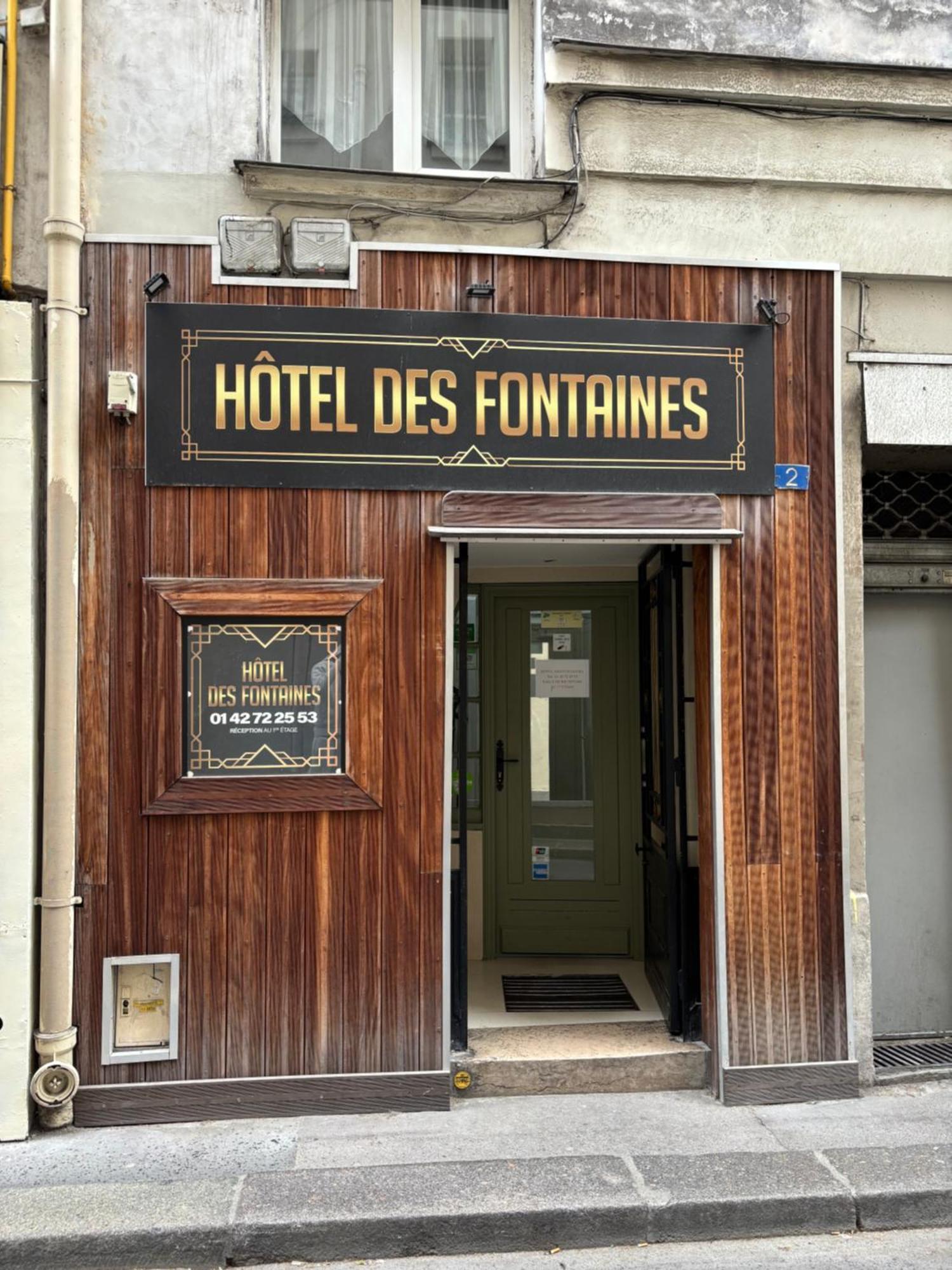 Hotel Des Fontaines Parigi Esterno foto