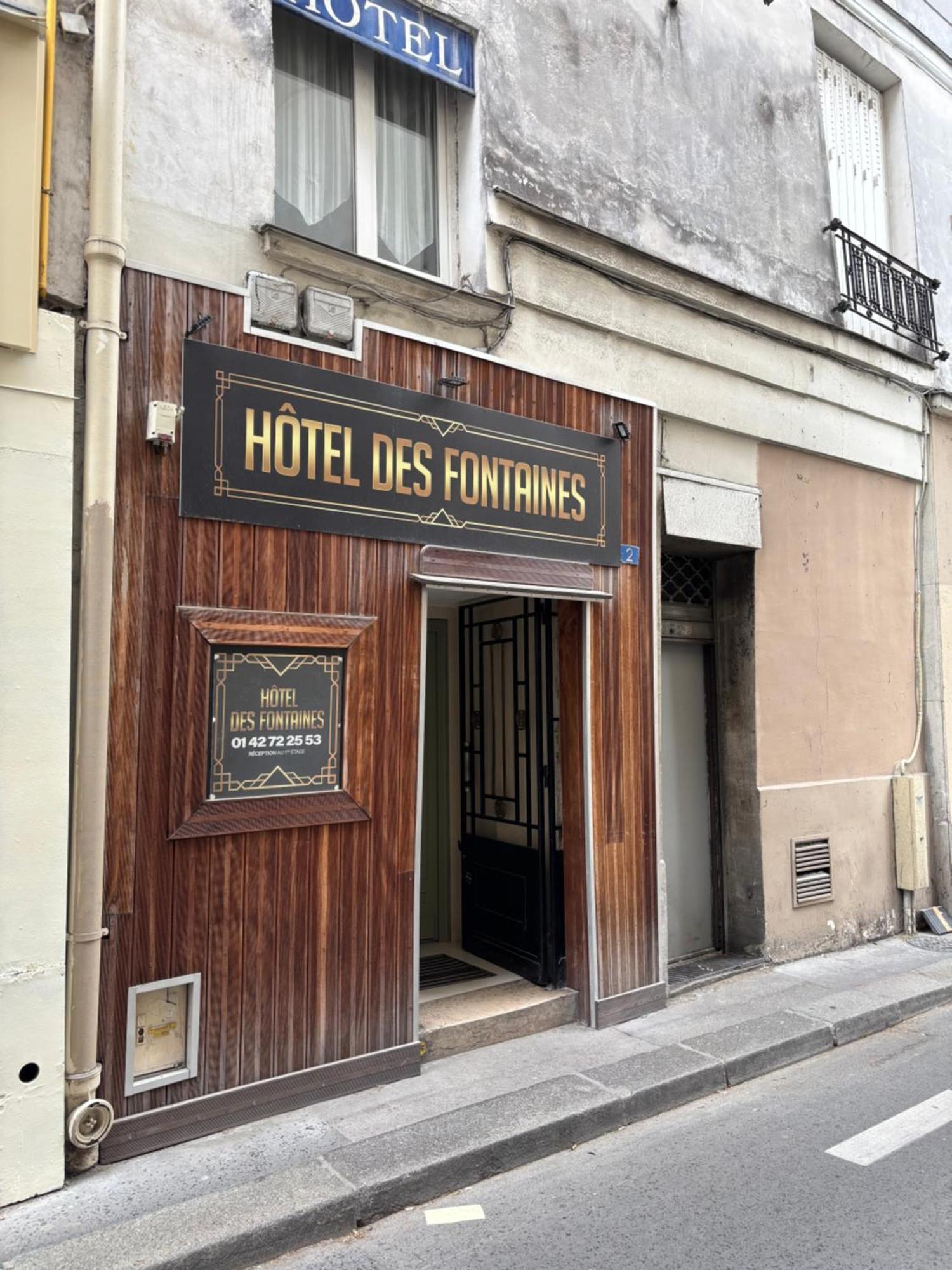 Hotel Des Fontaines Parigi Esterno foto