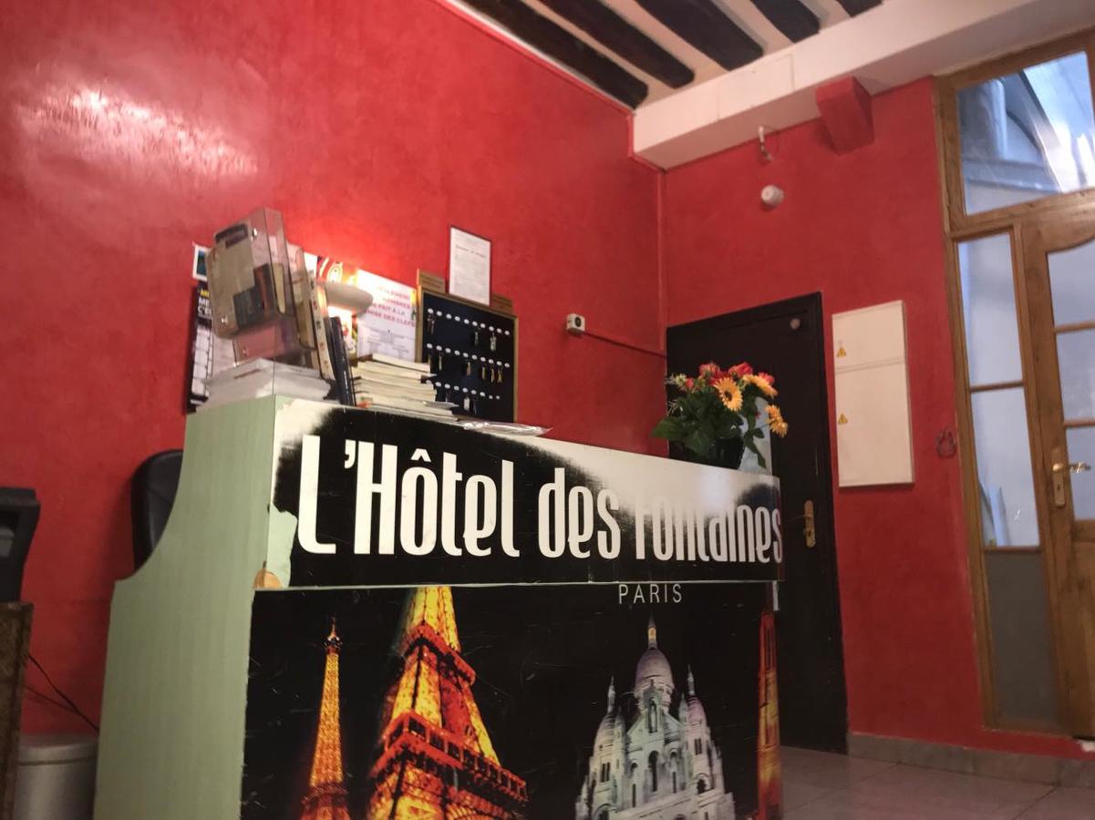Hotel Des Fontaines Parigi Esterno foto